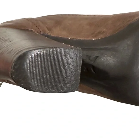 FRYE Mimi Lace Leather 4” heel 1” platform - Picture 10 of 10